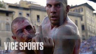 Bareknuckle Boxing Meets Rugby in Calcio Storico What the Hell is That Sport [upl. by Lida]