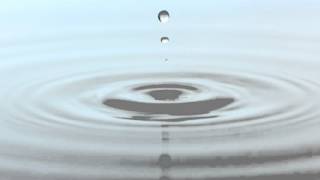 slow motion rippling water droplets [upl. by Edison]