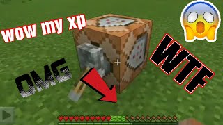 How to get unlimited xp with command block in minecraft [upl. by Ahsimac]