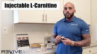 Injectable Vitamin Series  L Carnitine  Fat Burner [upl. by Alracal]