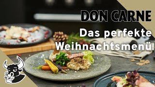 Das perfekte Weihnachtsmenü  Rezept zum Mitkochen  DON CARNE [upl. by Lilybel]