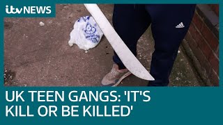 Machetewielding teen on gang life Its either kill or be killed  ITV News [upl. by Andros]