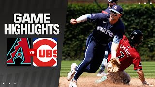 Dbacks vs Cubs Game Highlights 71924  MLB Highlights [upl. by Guillaume]