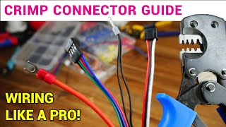 Guide to crimp connectors on 3D printers  Take your wiring to the next level [upl. by Johiah894]