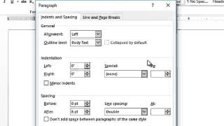 APA Line Spacing [upl. by Fagaly]