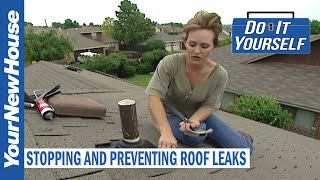 Roof Repairs  Stop and Prevent Leaky Shingles and Vents  Do It Yourself [upl. by Korey772]