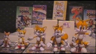 Sonictoast Action Figure Review Tails [upl. by Ecinaj]