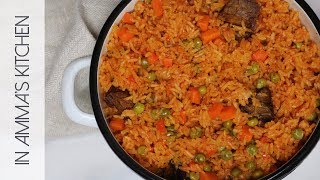 How To Make Ghanaian Jollof Rice [upl. by Ledif]