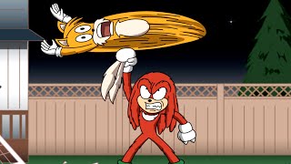 Sonic VS Knuckles  MOVIE SHENANIGANS [upl. by Collayer]