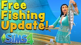 Did You Catch Sims 4s Fishing Overhaul Learn About Changes amp Island Living Features [upl. by Htiaf]