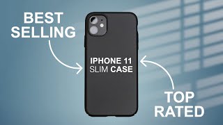 The Best Selling iPhone 11 Slim Case on Amazon  Get This One [upl. by Enimzzaj]