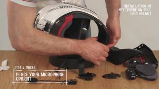 Interphone Tutorial 1 How to Install Intercom on Helmet [upl. by Spitzer88]