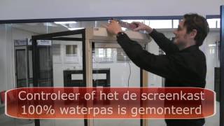 JVS Zonwering  Het monteren van een Smart Ritsscreen [upl. by Nnaeus]