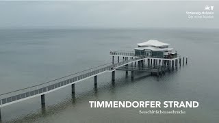 Timmendorfer Strand  Seebrücken an der Ostsee  Urlaub in SchleswigHolstein [upl. by Anaugal]