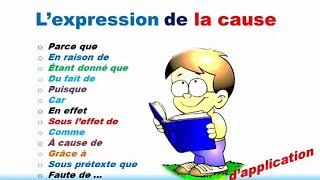 Lexpression de la cause [upl. by Loralyn]