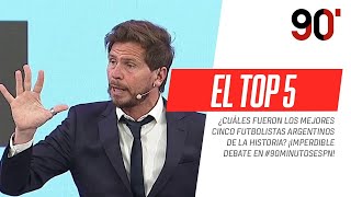 ¿Cuáles fueron los 5 mejores futbolistas argentinos que viste [upl. by Fernyak]