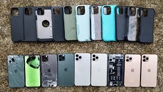 Most Durable iPhone 11 Pro Cases Drop Test Top 10 [upl. by Fang]