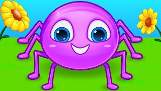 Itsy Bitsy Spider  Nursery Rhymes amp Kids Song by RV AppStudios [upl. by Letnoj3]