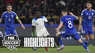 Italy vs England Highlights  UEFA European Qualifiers [upl. by Rosalynd543]