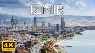 Izmir Turkey 🇹🇷  4K Drone Footage [upl. by Inalel]