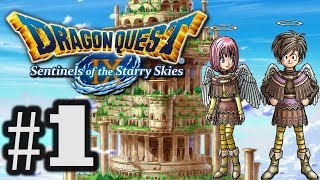 Lets Play Dragon Quest IX 1  Sentinels Of The Starry Skies [upl. by Ayrolg30]