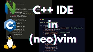 C IDE experience in Neovim [upl. by Tumer42]