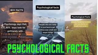 Psychological Facts TikTok Compilations ✨ [upl. by Aiynat]