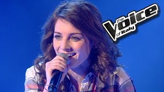 Greta Squillace  Ti sento  The Voice of Italy 2016 Blind Audition [upl. by Ardnoid392]