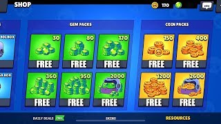 Brawl Stars  HOW TO GET FREE GEM PACKS [upl. by Einnahpets769]