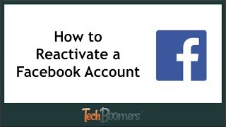 How to Reactivate Facebook Account [upl. by Eelinej]