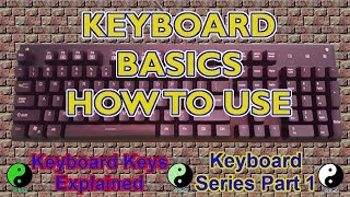 Keyboard Keys Explained [upl. by Desta]