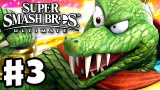 King K Rool Unlocked  Super Smash Bros Ultimate  Gameplay Walkthrough Part 3 Nintendo Switch [upl. by Adidnere]