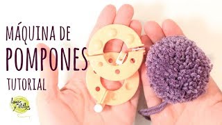 TIPS Cómo usar la máquina para hacer pompones [upl. by Doak]