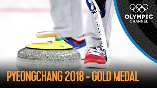 USA vs SWE  Mens Curling  Full Gold Medal Match  PyeongChang 2018 Replays [upl. by Nagek]