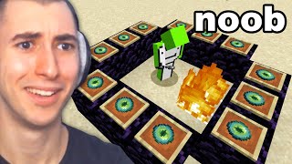 Reacting to Types of Players Portrayed by Minecraft [upl. by Saree273]