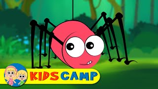 Incy Wincy Spider Nursery Rhyme Song by KidsCamp [upl. by Parthen445]