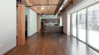 Tour a spacious studio apartment at The Lofts at River East in Streeterville [upl. by Maro]