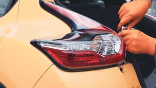 Nissan Juke Tutorials  How to change your light bulbs [upl. by Iruy139]