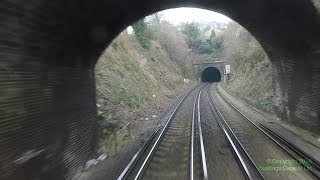 Dover Priory to Faversham – Hastings DEMU cab ride – 31 December 2016 [upl. by Whetstone]