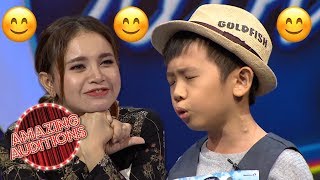 CUTEST Ever Idols Contestant STUNS Judges With Bruno Mars Cover  Amazing Auditions [upl. by Haram550]