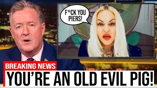 Piers Morgan CALLS OUT Madonna Again Then This Happened [upl. by Pavlov]