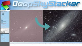 How to Stack Astrophotography Images  DeepSkyStacker Tutorial [upl. by Witherspoon]