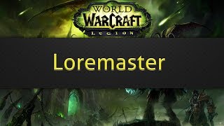 Loremaster WoW addon [upl. by Aiken393]