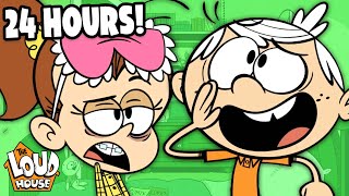 24 Hours Inside The Loud House 🏡  The Loud House [upl. by Attela]