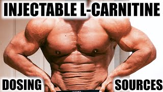 INJECTABLE LCARNITINE DOSING AND SOURCES [upl. by Ramhaj209]