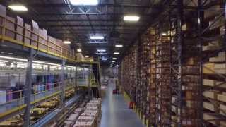 3PL Warehouse Facility Tour  The Apparel Logistics Group [upl. by Anerehs200]