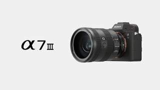 Product Feature  Alpha 7 III  Sony  α [upl. by Charita]