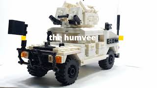 Lego Humvee instructions [upl. by Nairolf]