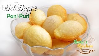 Golgappa Recipe  Pani Puri Recipe  Sooji  Rava Puri by Latas Kitchen  Indian Street Snack [upl. by Aleac]