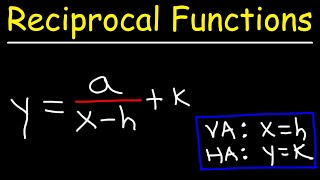 Reciprocal Functions  Basic Introduction [upl. by Delp]